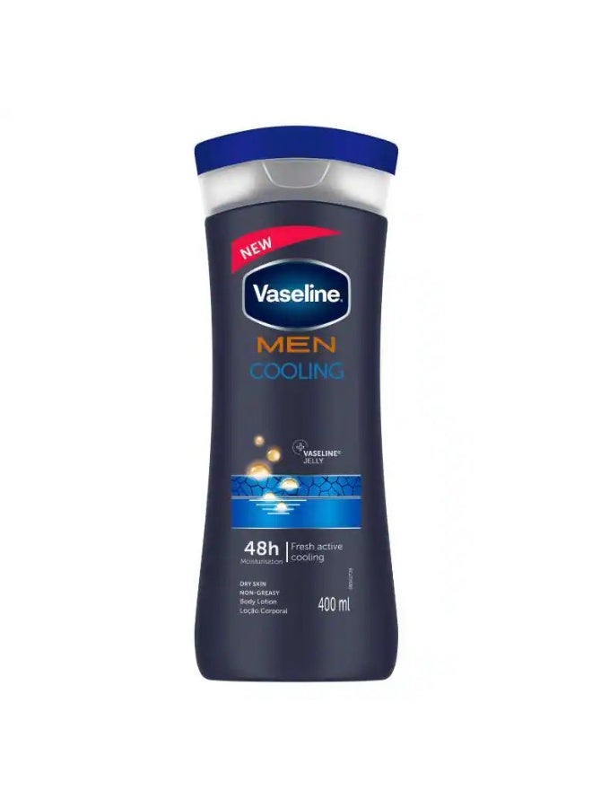 Vaseline Men Cooling Lotion 400ml